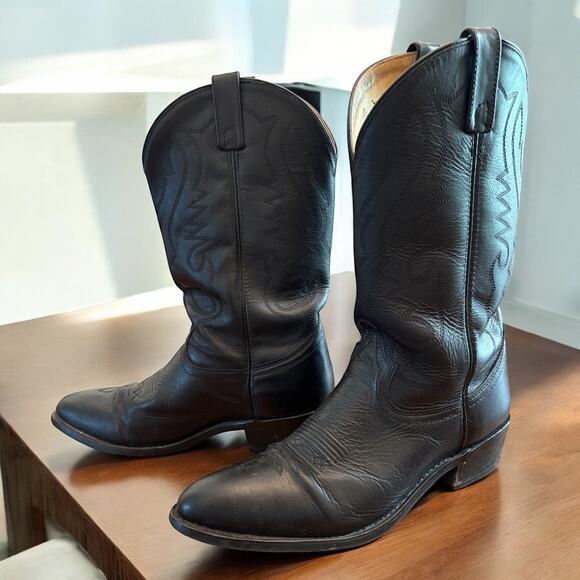 Smoky Mountain Men's Denver Western Boot - Genuine Leather, Rubber Sole, Western Toe & Heel For Work Or Style - View #5